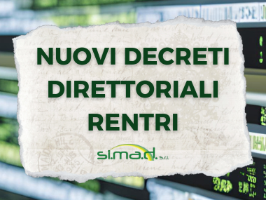 Nuovi decreti direttoriali RENTRI